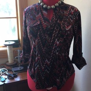 Patterned blouse